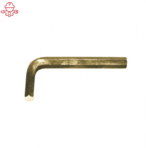 Ключ шестигранный (ключ Аллена) Г-образный искробезопасный 22 мм, серия 060 MetalMinotti 060-0220